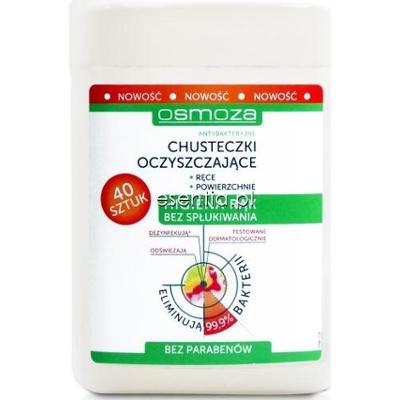 Osmoza  Antybakteryjne chusteczki oczyszczające op. / 40 szt.