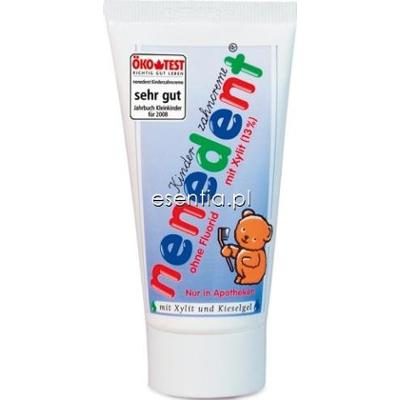 Nenedent  Nenedent bez fluoru - pasta do mycia zębów dla dzieci  50 ml