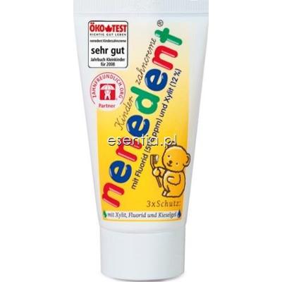 Nenedent  Nenedent z fluorem - pasta do mycia zębów dla dzieci powyżej 3 lat 50 ml