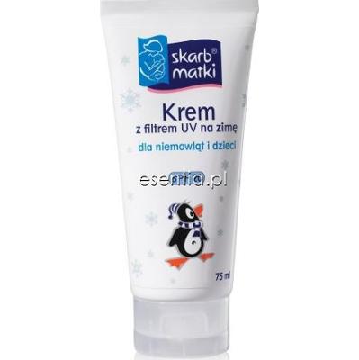 Skarb Matki  Krem z filtrem UV na zimę dla dzieci i niemowląt 75 ml