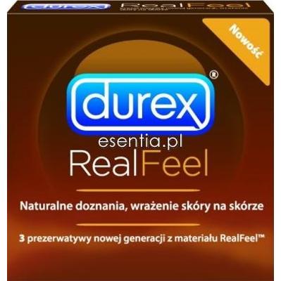 Durex  Prezerwatywy Real Feel 