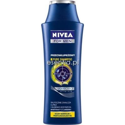 NIVEA NIVEA MEN Szampon przeciwłupieżowy Pure z ekstraktem z limonki 