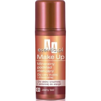 AA Cosmetics Make Up Mineralny podkład matujący do cery tłustej i mieszanej 30 ml