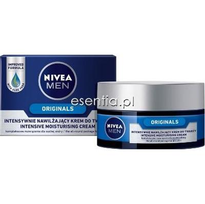 NIVEA NIVEA MEN Krem do twarzy intensywnie nawilżający Originals 50 ml