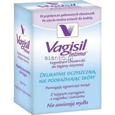 Vagisil  Intima Chusteczki do higieny intymnej op. / 10 szt.