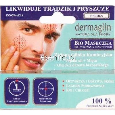 Dermaglin  BIO Maseczka do stosowania punktowego dla mężczyzn 20 g