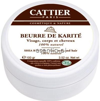 Cattier  Masło Karite 100% Bio 100 g