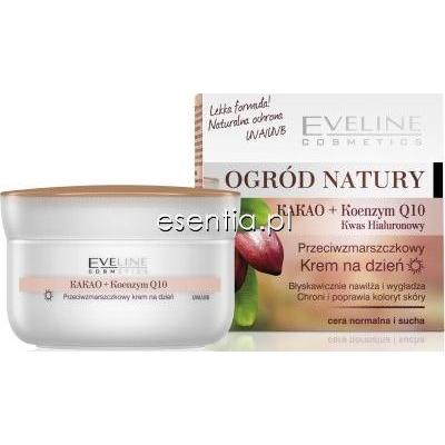 Eveline Ogród Natury Kakao + Koenzym Q10 Preciwzmarszczkowy krem na dzień 