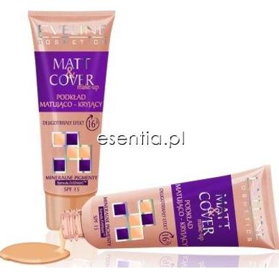 Eveline  Podkład matująco - kryjący Matt & Cover 30 ml