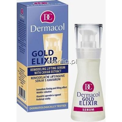 Dermacol Gold Elixir 50+ Modelująco - liftingujące serum z kawiorem 30 ml