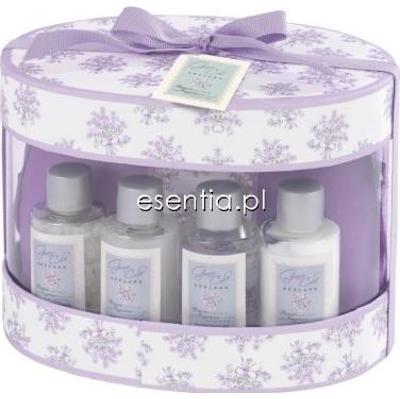 Grace Cole Lavender Zestaw kosmetyków do pielęgnacji ciała z kosmetyczką LAV011