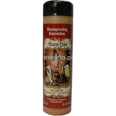 Henne Color  Szampon do włosów z henną Mahoń - Acajou 250 ml