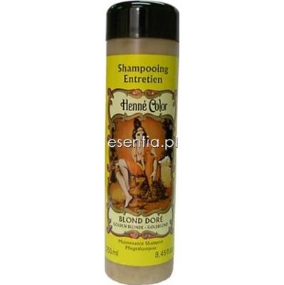 Henne Color  Szampon do włosów z henną Złoty Blond - Blond Dore 250 ml