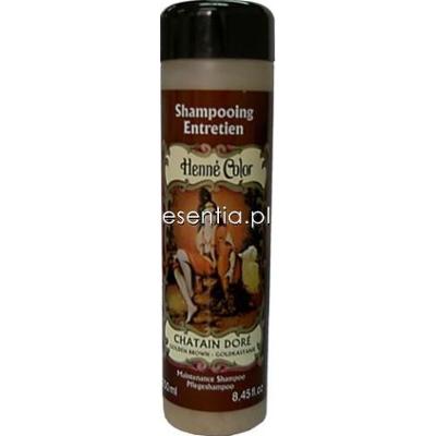 Henne Color  Szampon do włosów z henną Złoty Kasztan - Chatain Dore 250 ml