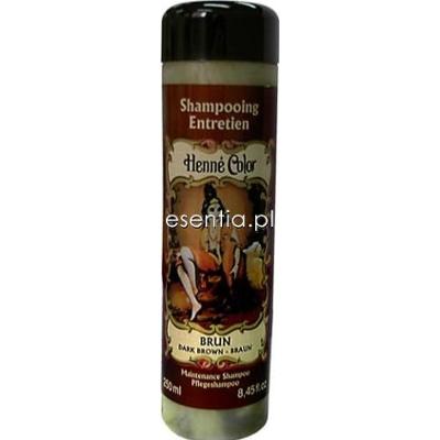 Henne Color  Szampon do włosów z henną Brązowy - Brun 250 ml