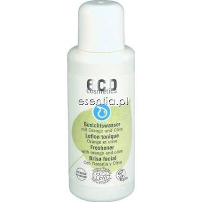 Eco Cosmetics Facial Tonik do twarzy z wyciągiem z kwiatu pomarańczy i liści oliwnych  100 ml