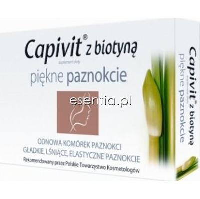 Capivit  Capivit z biotyną Piękne Paznokcie Suplement diety op. / 30 szt.