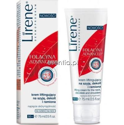 Lirene Folacyna Advanced 50+ Krem liftingujący na szyję, dekolt i ramiona 75 ml