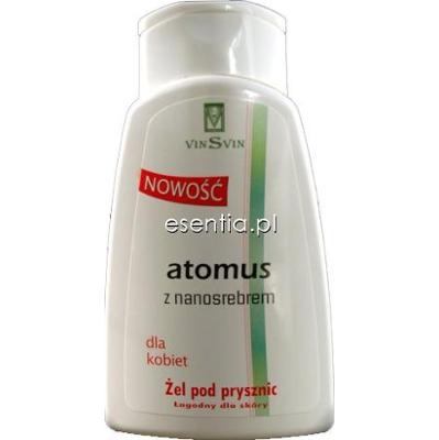 Vinsvin Atomus Żel pod prysznic z nanosrebrem dla kobiet 250 ml