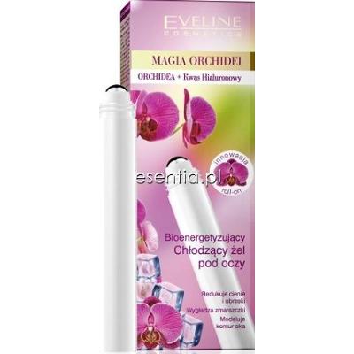 Eveline Magia Orchidei Bioenergetyzujący chłodzący żel pod oczy roll-on SPF 15 15 ml