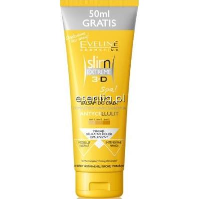 Eveline Slim Extreme Brązujący balsam do ciała z kompleksem nawilżającym 200 ml