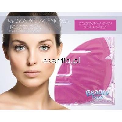 BeautyFace  Regenerująco - nawilżająca maska z czerwonym winem op. / 1 płat kolagenowy