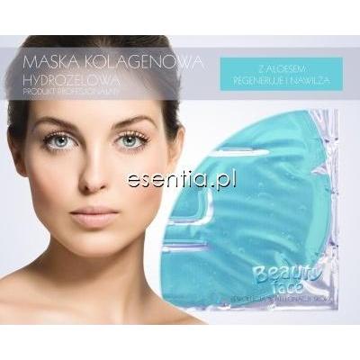 BeautyFace  Silnie nawilżająca  i regenerująca maska z aloesem op. / 1 płat kolagenowy