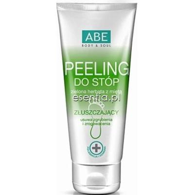 Abe zielona herbata z miętą Peeling złuszczający do stóp 100 ml
