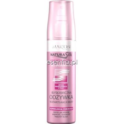 Marion Natura Silk Błyskawiczna odżywka rozświetlająca włosy 150 ml