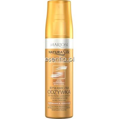 Marion Natura Silk Błyskawiczna odżywka do włosów łamliwych i z rozdwojonymi końcówkami 150 ml