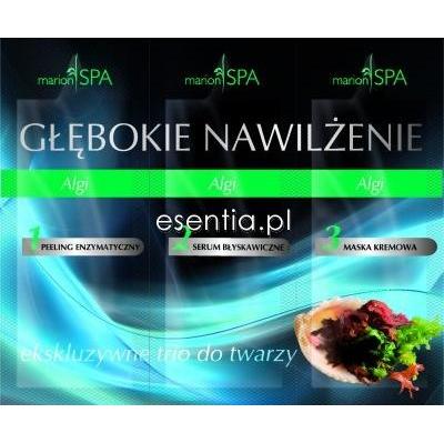Marion SPA Ekskluzywne trio do twarzy Głębokie nawilżenie - Algi 3 ml + 3 ml + 5 ml