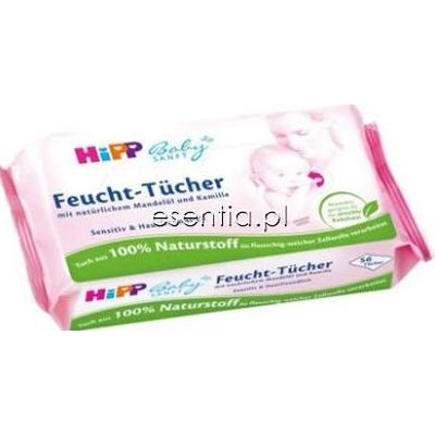 Hipp Baby Chusteczki pielęgnacyjne do twarzy i ciała op. / 56 szt.