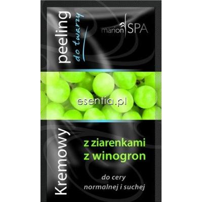 Marion SPA Kremowy peeling z ziarenkami z winogron 10 ml