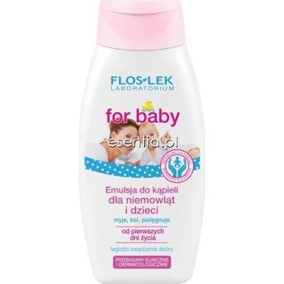 Flos-Lek for baby, for mum Emulsja do kąpieli  dla niemowląt i dzieci 250 ml