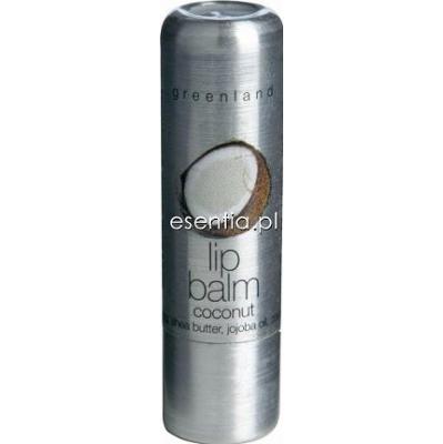 GreenLand Balm & Butter Nawilżający balsam do ust Kokos 4,8 g