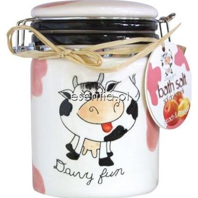 Dairy Fun  Sól do kąpieli Brzoskwinia - Mango 