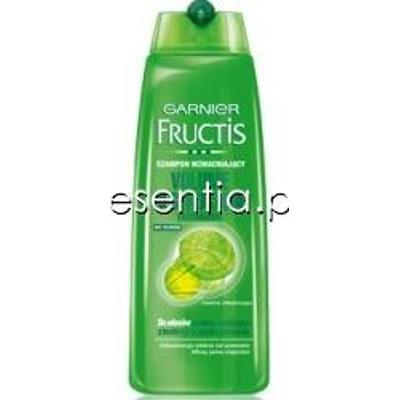 Fructis Volume Restructure Szampon wzmacniający transparentny - włosy suche i cienkie 