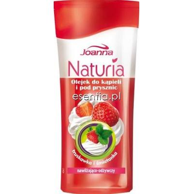 Joanna Naturia Olejek do kąpieli i pod prysznic Truskawka i śmietanka 200 ml