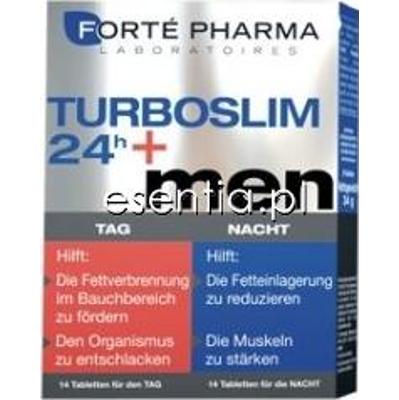 Forte Pharma  Turboslim 24+ men - suplement diety op. / 14 tab. na dzień + 14 tab. na noc