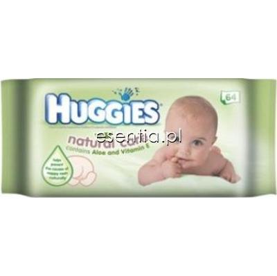 Huggies  Nawilżane chusteczki pielęgnacyjne Aloe op. / 64 szt.