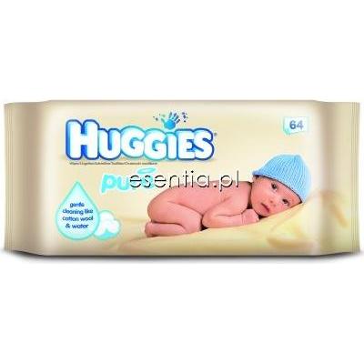 Huggies  Nawilżane, bezzapachowe chusteczki pielęgnacyjne Pure 