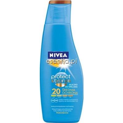 NIVEA SUN Mleczko do opalania Protect & Bronze SPF 20 200 ml