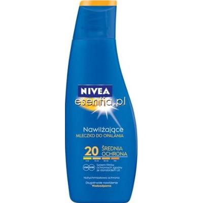 NIVEA SUN Nawilżające mleczko do opalania SPF 20 200 ml