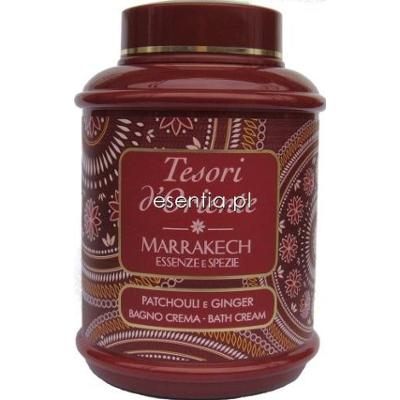 Tesori d'Oriente Marrakech Kremowy płyn do kąpieli Patchouli i Imbir  500 ml
