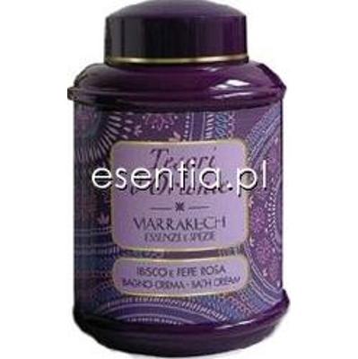 Tesori d'Oriente Marrakech Kremowy płyn do kąpieli Hibiskus i Różowy Pieprz 500 ml