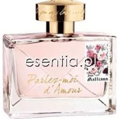 John Galliano  Parlez-Moi d'Amour damska