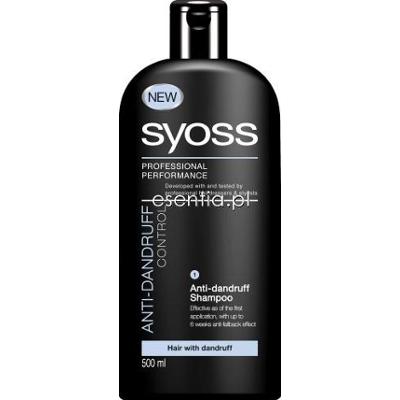 Syoss Anti-Dandruff Szampon przeciwłupieżowy do włosów dla mężczyzn 500 ml