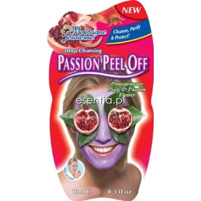 Montagne Jeunesse  Passion Peel-off - Maseczka oczyszczająca z granatem i marakują 10 ml