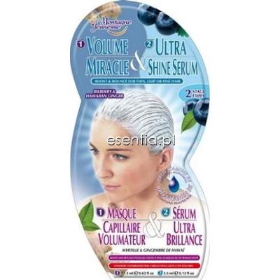Montagne Jeunesse Hair Care Maseczka nadająca objętość do włosów z jagodami i imbirem hawajskim 21 ml