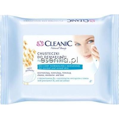 Cleanic  Chusteczki do demakijażu dla cery normalnej i mieszanej op. / 10 szt.